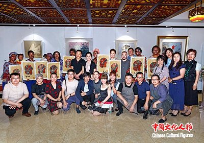 巖彩藝境 中外文化交流·巖彩繪畫體驗活動圓滿舉行