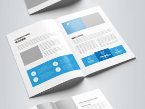 藍色科技公司畫冊 引領未來，智繪藍圖